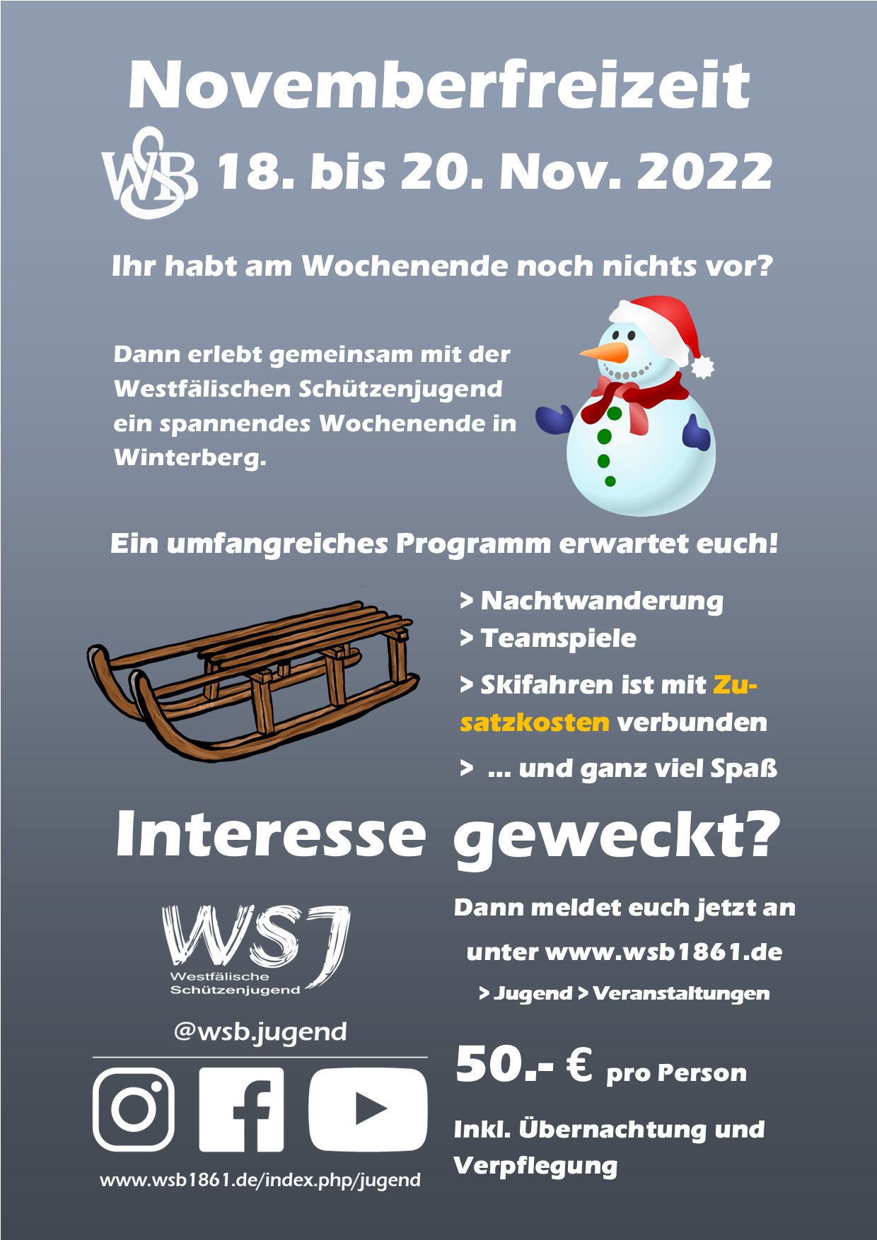 WSJ Winterfreizeit 2022